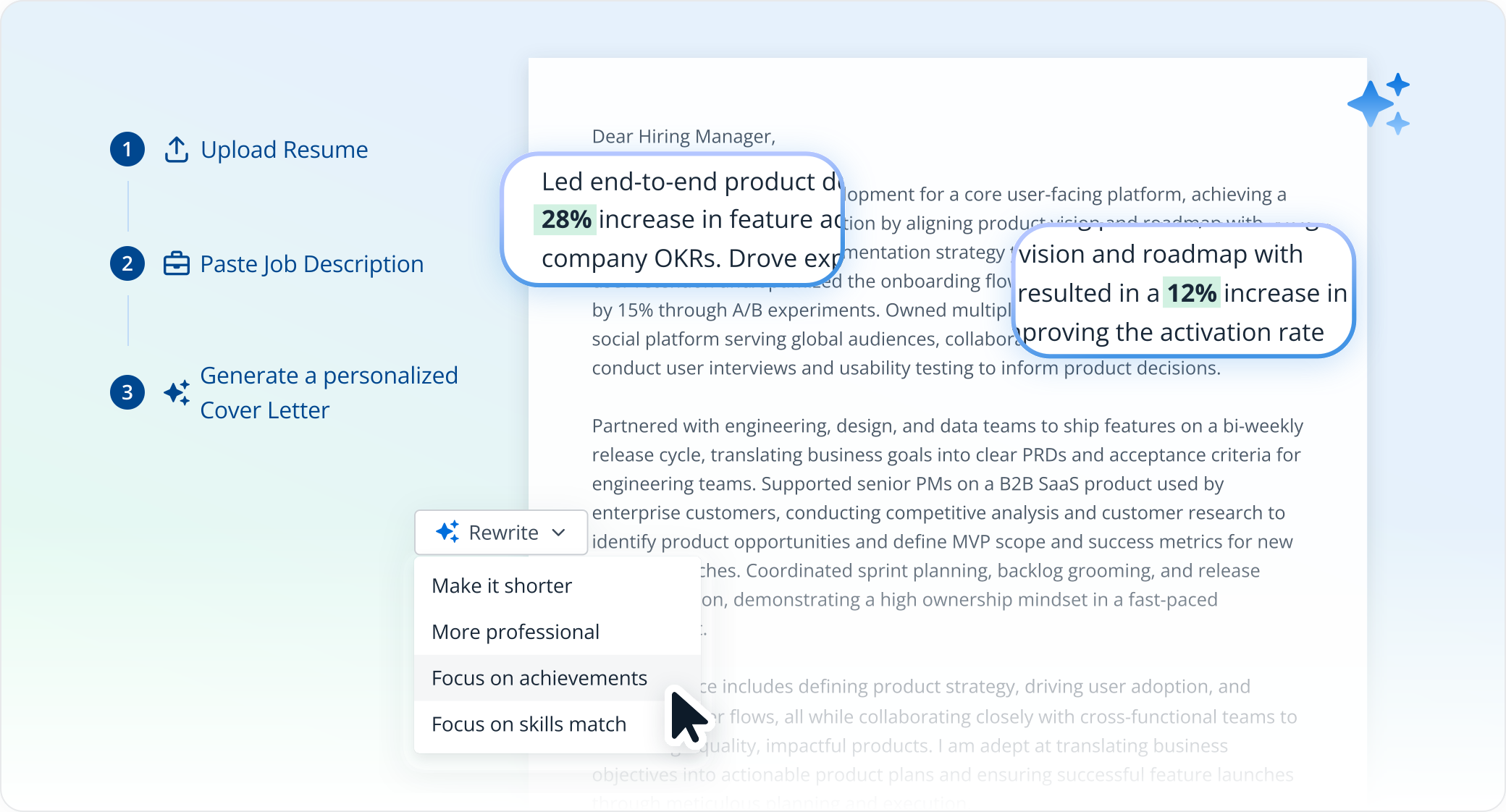 Cover Letter Generator preview