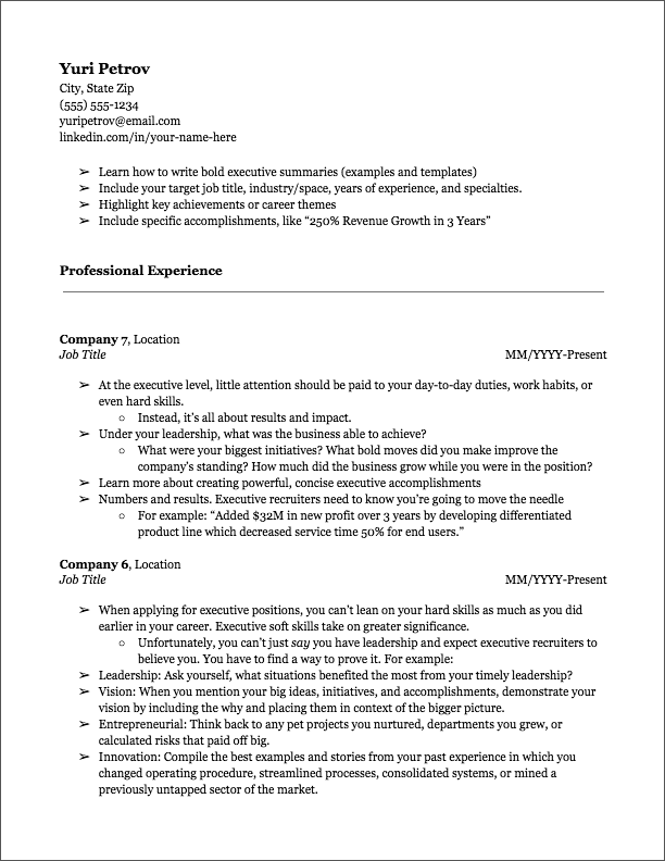 premium resume templates
