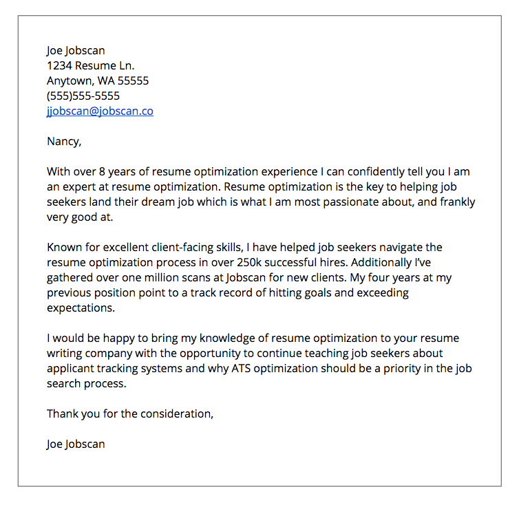 Starting Off A Cover Letter from www.jobscan.co
