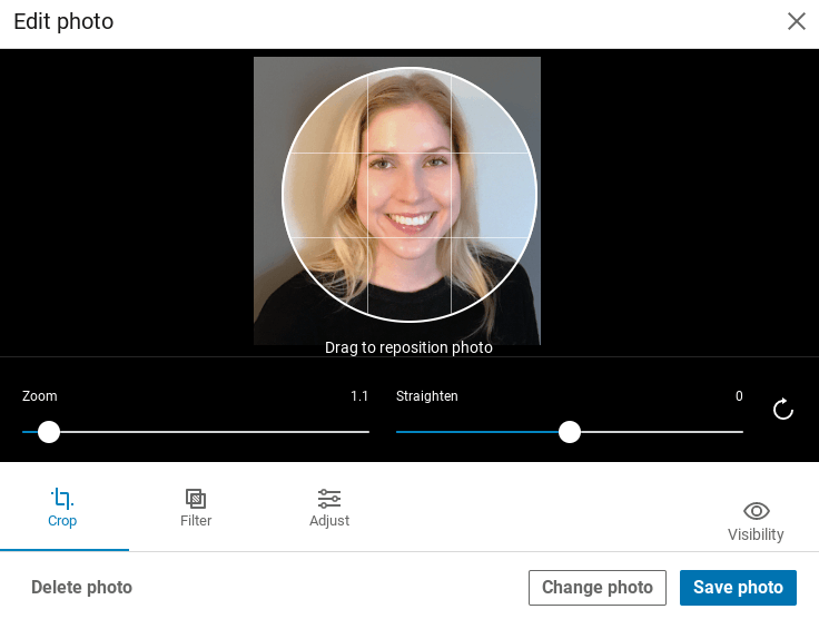 how to change your linkedin profile picture visual