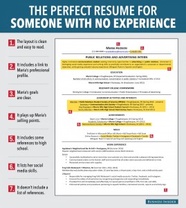 first-time resume