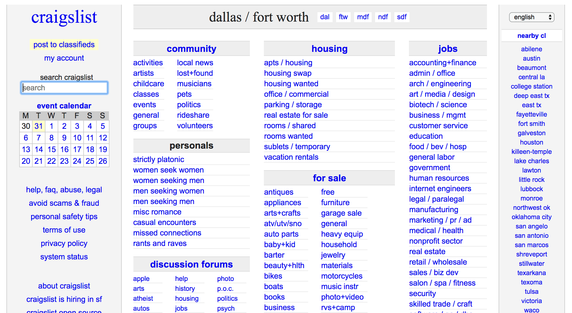 Can you find jobs on craigslist
