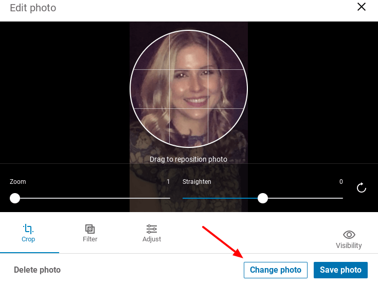 how to change your linkedin profile picture visual