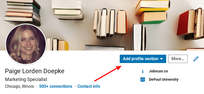 linkedin endorsements how to screenshot