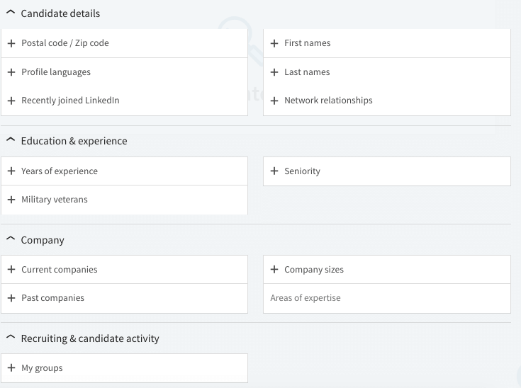 advanced linkedin search