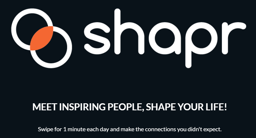 Shapr is a great tool for career networking and job searching.