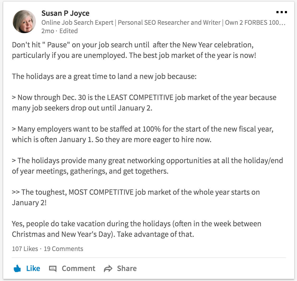 Top 15 Job Search Experts To Follow On Linkedin For 2018